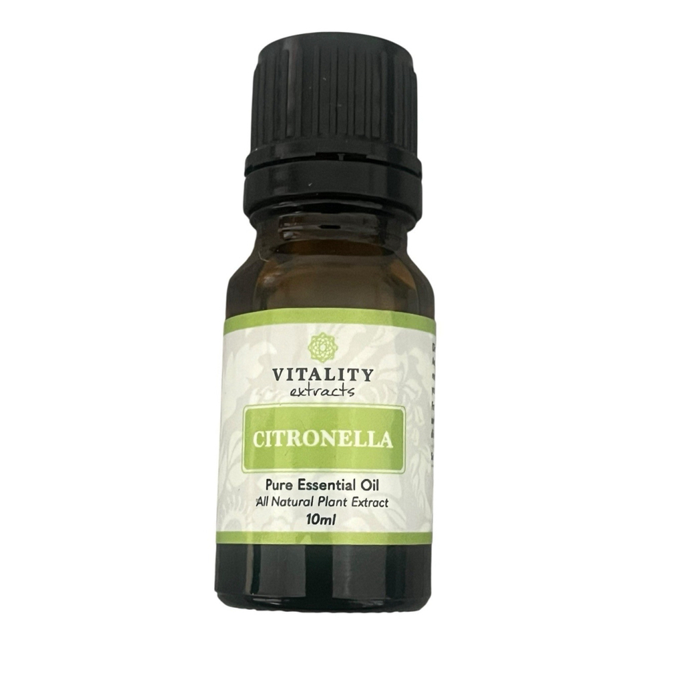 Vitality Extracts Citronella Essential Oil 10 mL New